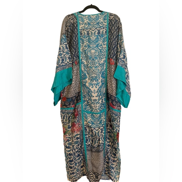 Johnny Was Boho Kaftan / Swim Cover Up - Picture 2 of 2